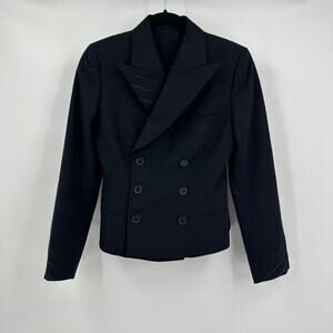Delta Collection Women Uniform Blazer Jacket Size 6P Flight Attendant Structured